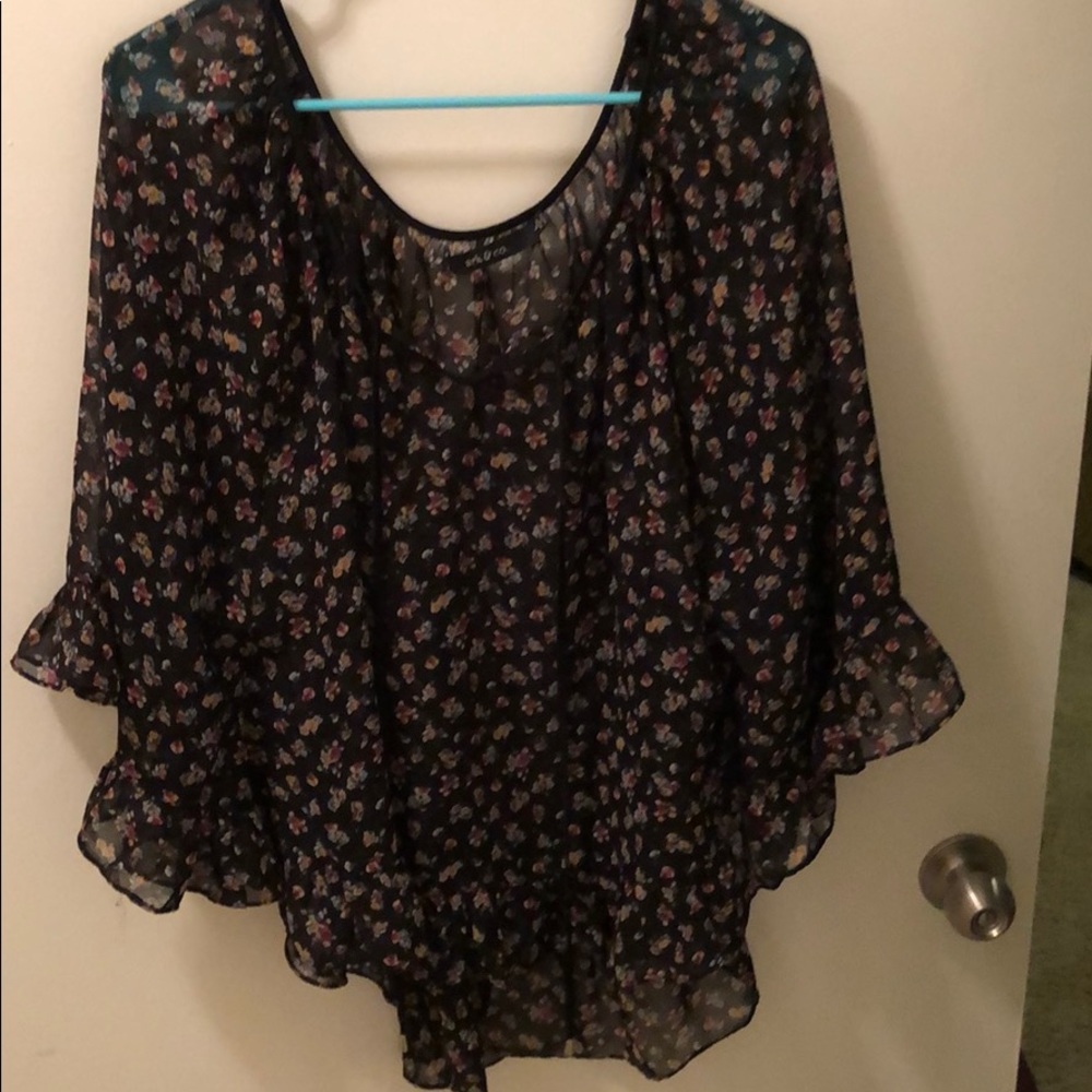 Flowy, sheer shirt by arc + co
